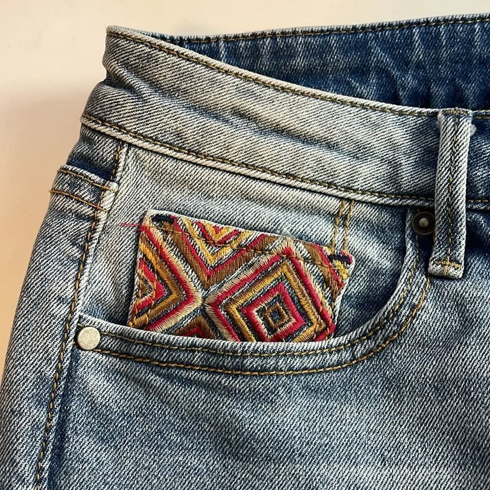 Driftwood jeans Colette Diamond Daze cuffed Jeans. NWT. 28 - Picture 8 of 10